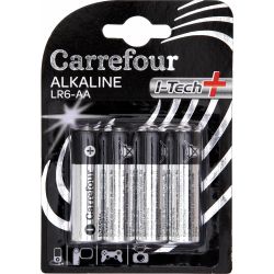 Carrefour 4 Piles Lr6 I-Tech+ Crf