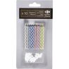 Carrefour 10 Bougies + Bobeches Home