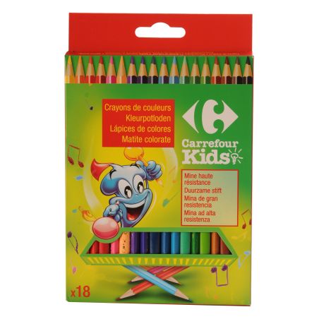 Grand Jury 18 Crayons De Couleur