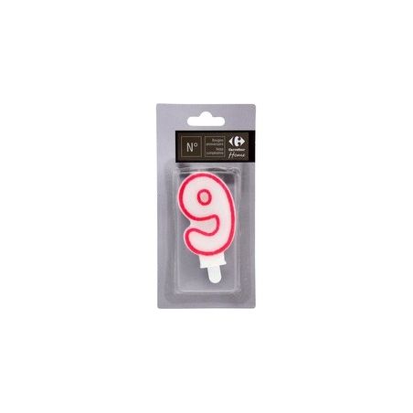 Carrefour Bougie Anniversaire Chiffre N9 Home