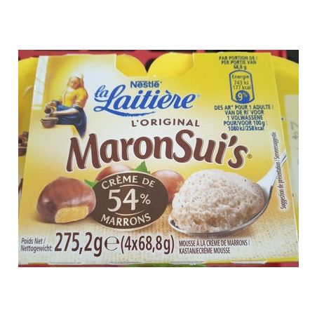 La Laitiere 4X68.8G Maronsuis