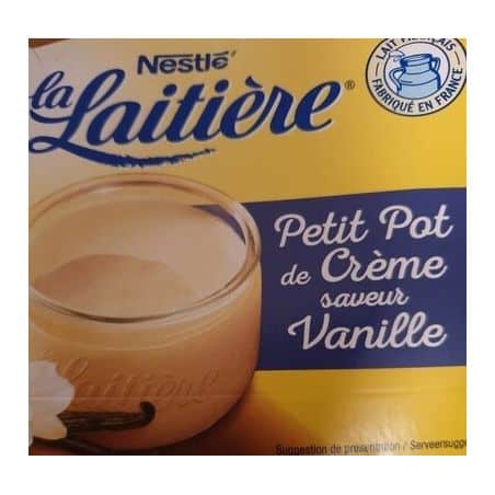 La Laitiere 4X100G Crème Dessert Vanille