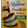 La Laitiere 4X57G Feuilleté De Mousse Menthe Chocolat