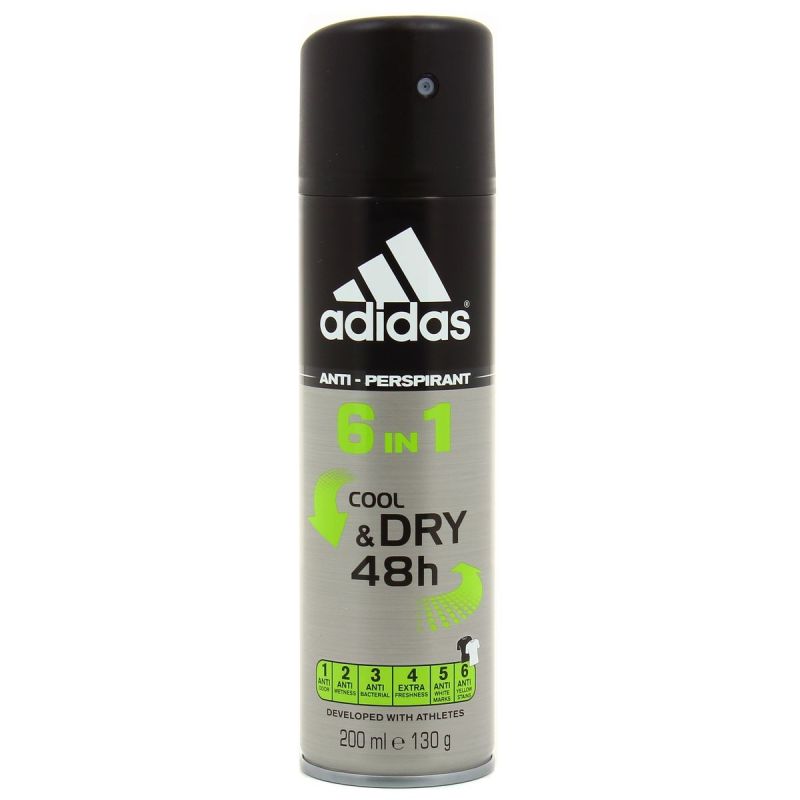 Adidas 200Ml Spray Deodorant 6 En 1