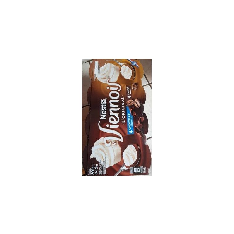 Viennois 8X100G Liégeoise Chocolat/Café
