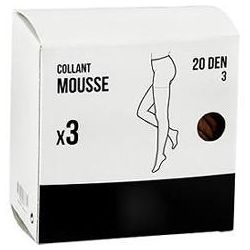 1Er Prix Collant Mousse X3 Beige 3