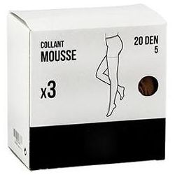 1Er Prix Collant Mousse X3 Beige 5