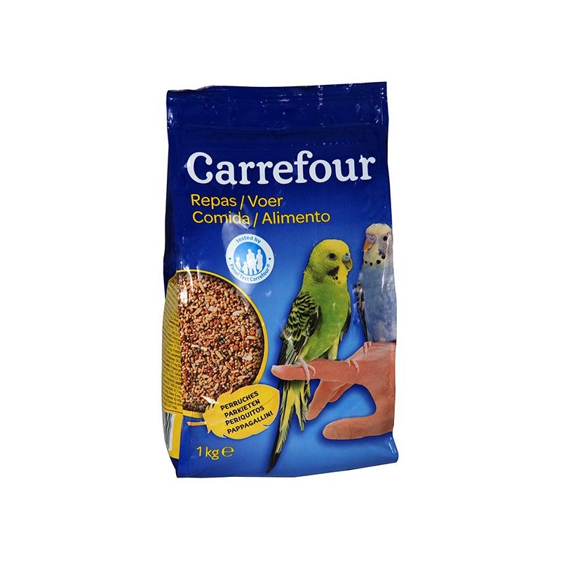 Carrefour Repas Perruche 1Kg Oiseaux Crf