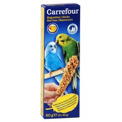 Carrefour Baguette Perruche Fruit X2 Oiseaux Crf