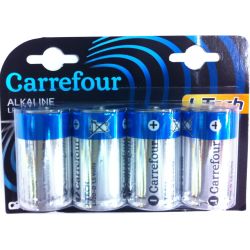Carrefour 4 Piles Lr20 I-Tech Crf