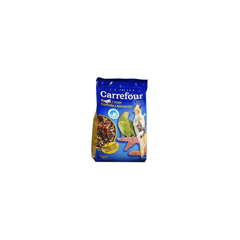 Carrefour Repas Grande Perruche 1Kg Oiseaux Crf