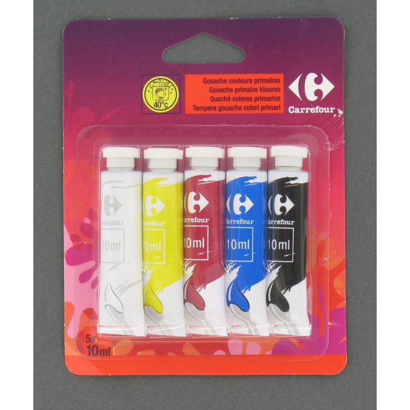 Grand Jury 5 Gouache Couleurs Primaires 10Ml