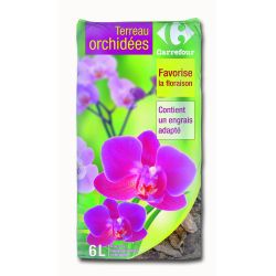 Carrefour 6L Terreau Orchidée Crf
