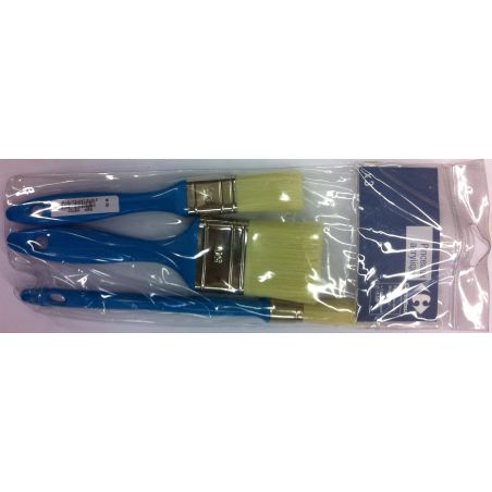 Carrefour 3 Pinceaux Acrylique Toutes Surfaces