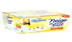 La Laitiere 4X90G Neige De Lait Fraise