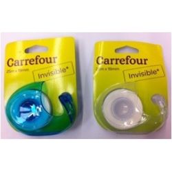 Carrefour Dévidoir Ruban Adhésif Invisible 25Cm - Crf