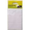 Carrefour 18 Étiquettes Adhésives 24X35Mm Blanc - Crf
