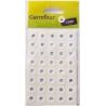 Carrefour 240 Oeillets - Autocollants Renfort De Trous Blanc Crf
