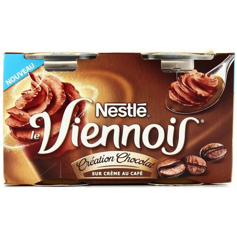 Viennois 4X100G Vienn.Cafe Topping Choc