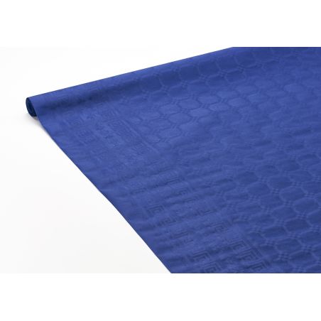 Crf Home Nappe Damassée 7M Bleu Nuit Carrefour