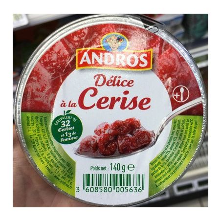 Andros Delice Cerise 140G