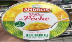 Andros Delice Peche 140G