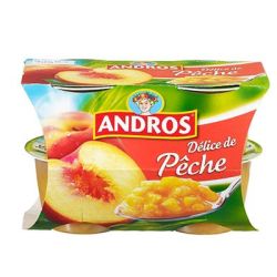 Andros 4X100G Delice Peche