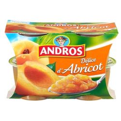 Andros 4X100G Delice Abricot