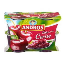 Andros 4X100G Delice De Cerise