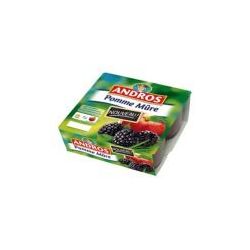 Andros 4X100G Compote Pommes/Mures