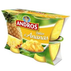 Andros Delice Ananas 4X100G
