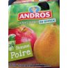 Andros Gourde Pom/Poire 4X90G