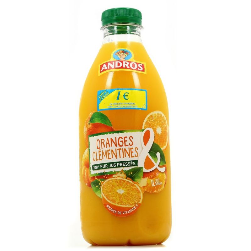 Andros Jus Orang & Clem Pet 1L