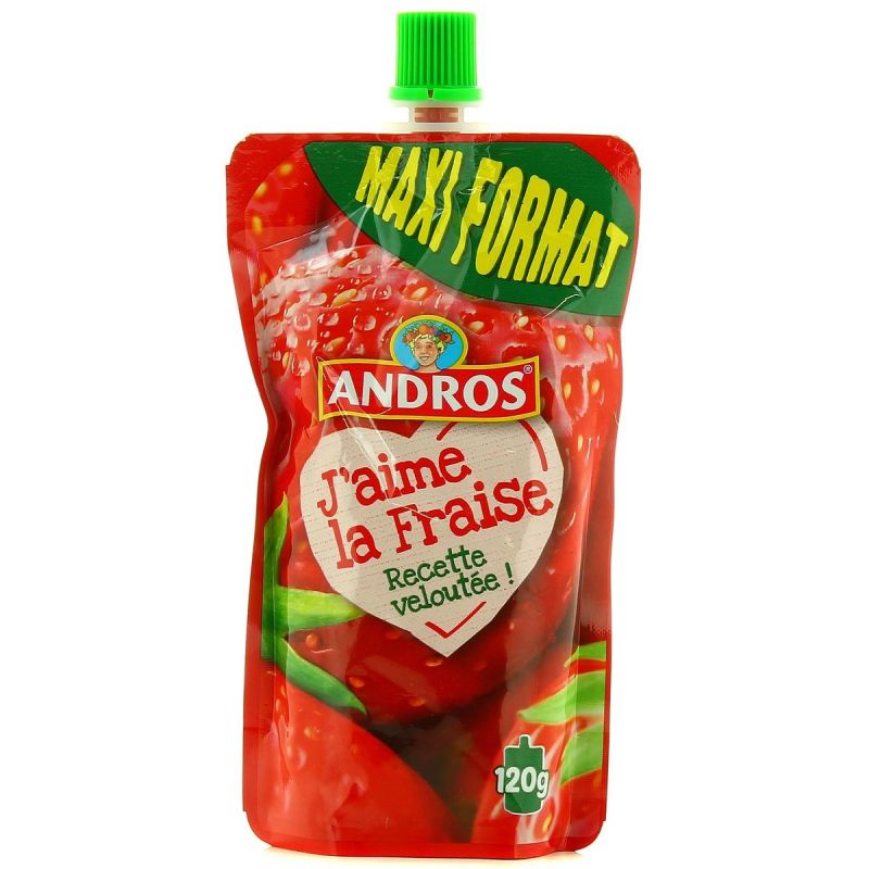 Andros 120G Gourde J Aime La Fraise