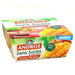 Andros Andr.Pomme-Mangue Ssa 4X100G
