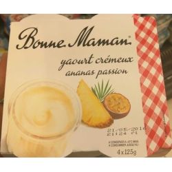 Bonne Maman B.Mam.Yt Crem.Ana/Pass.4X125G