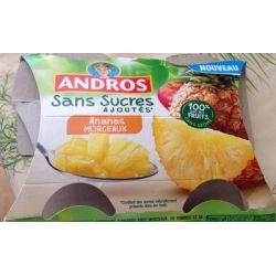 Andros Andr.Ananas Morceaux Ssa 4X97G