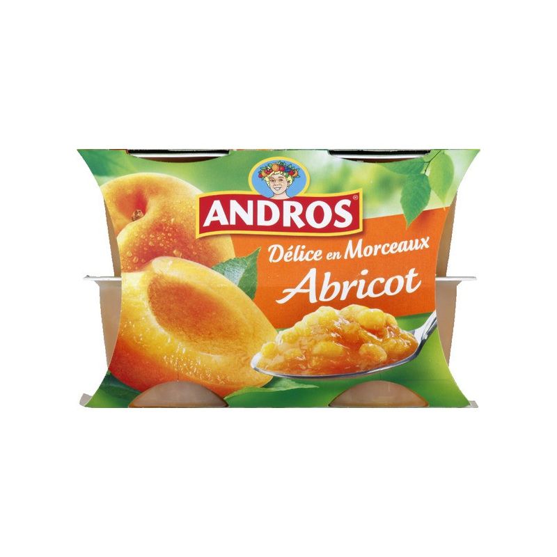 Andros Delice D Abricot 4X100G