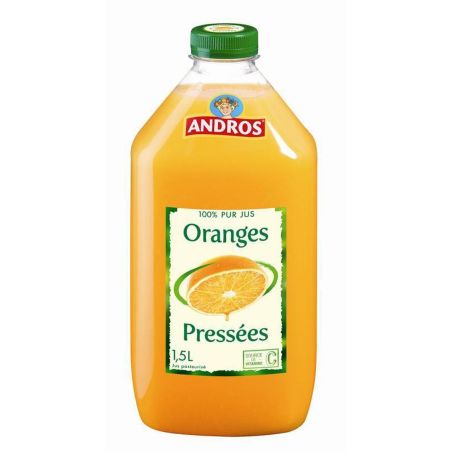 Andros Pur Jus Orange Pet 1L5