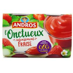 Andros Onctueux Fraise 4X97G
