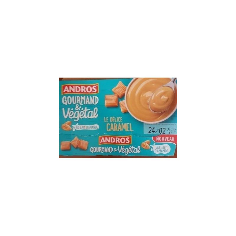 Andros And.Delice Vegetal Cara.2X120G