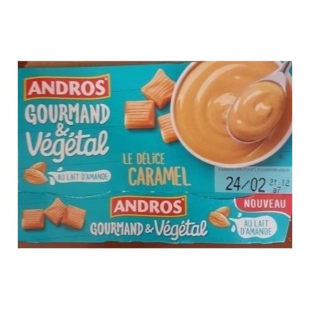 Andros And.Delice Vegetal Cara.2X120G