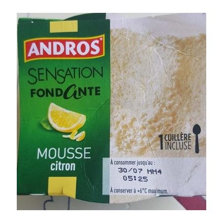 Andros Mousse Citron 1X80G