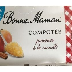 Bonne Maman Bm Compotee Pomme Cannel2X130G