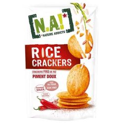 N.A! 70G Rice Crackers Piment Doux