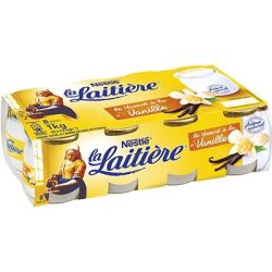 Nestle Laitiere Yaourt Vanille 8X125G