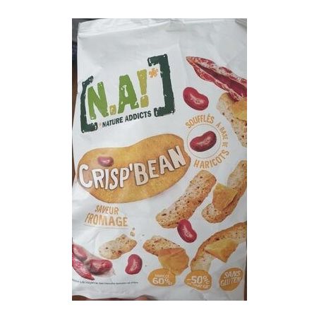 Na 50G Crisp'Bean Soufflés De Haricots Saveur Fromage N.A!