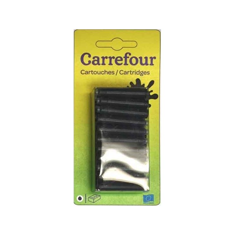 Carrefour 30 Cartouche D'Encre Pour Stylo Plume - Noire Crf