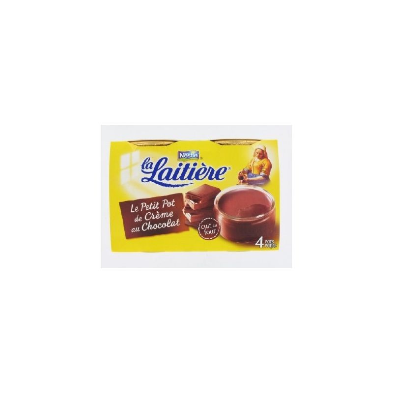 Nestle Laitiere Pot Creme Choco4X100G