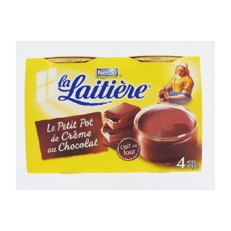 Nestle Laitiere Pot Creme Choco4X100G